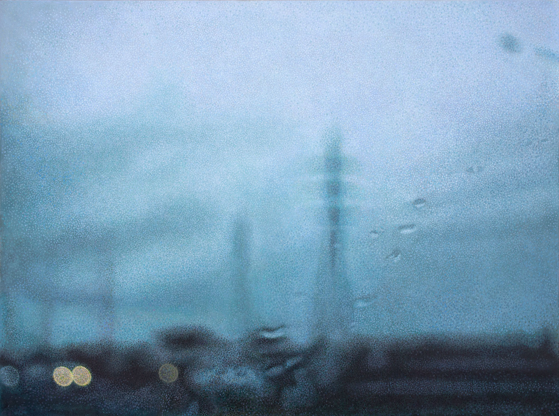 Scene 37, 2018, acrylic on linen, 450 x 600mm, private collection